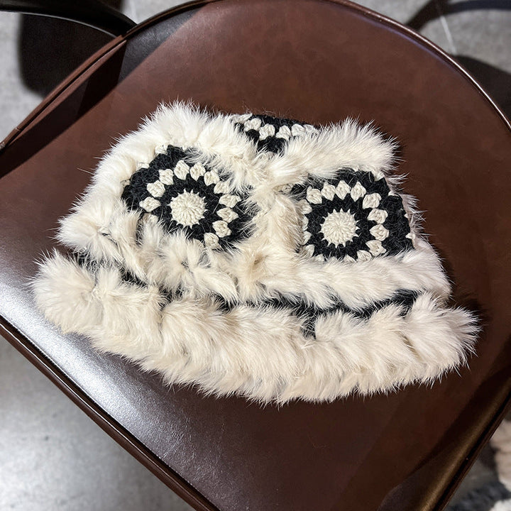Skanto | Cozy Håndlaget Heklet Blomsterhatt