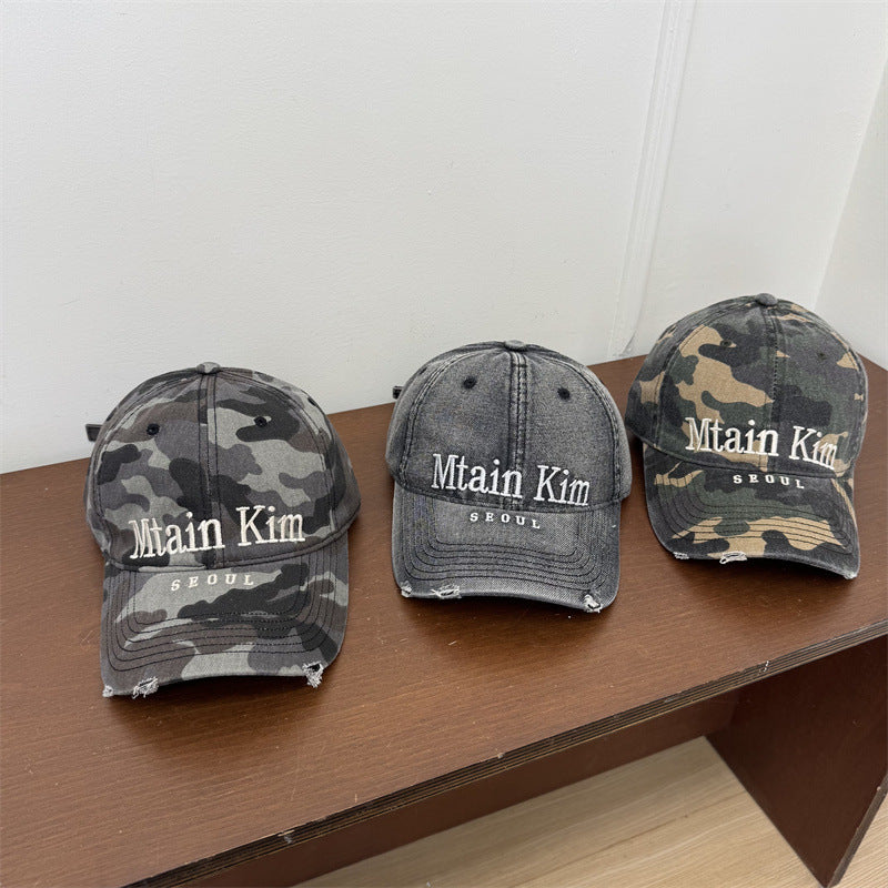 Herrehatt Casual Camo Print Skanto