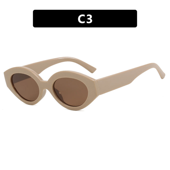 Women's creative sunglasses in elegant retro style Skanto