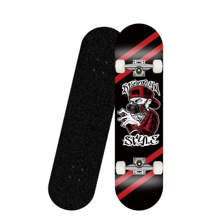Dekorativ Skateboard Deck Skanto