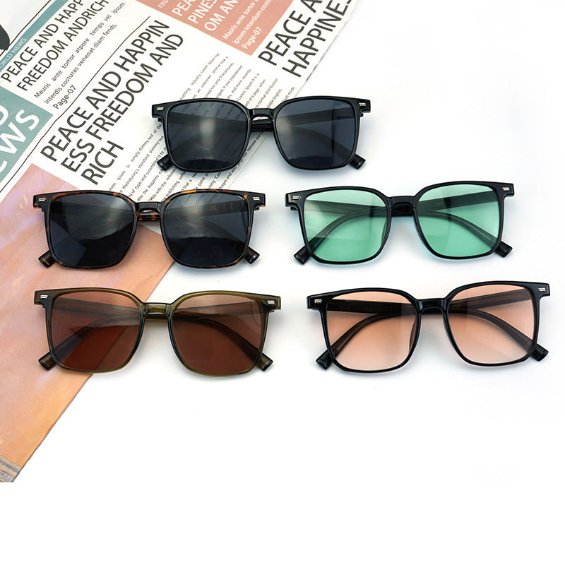 Men's Classic Tortoiseshell Square Sunglasses Skanto