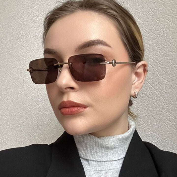 Women's fashionable geometric glasses Skanto