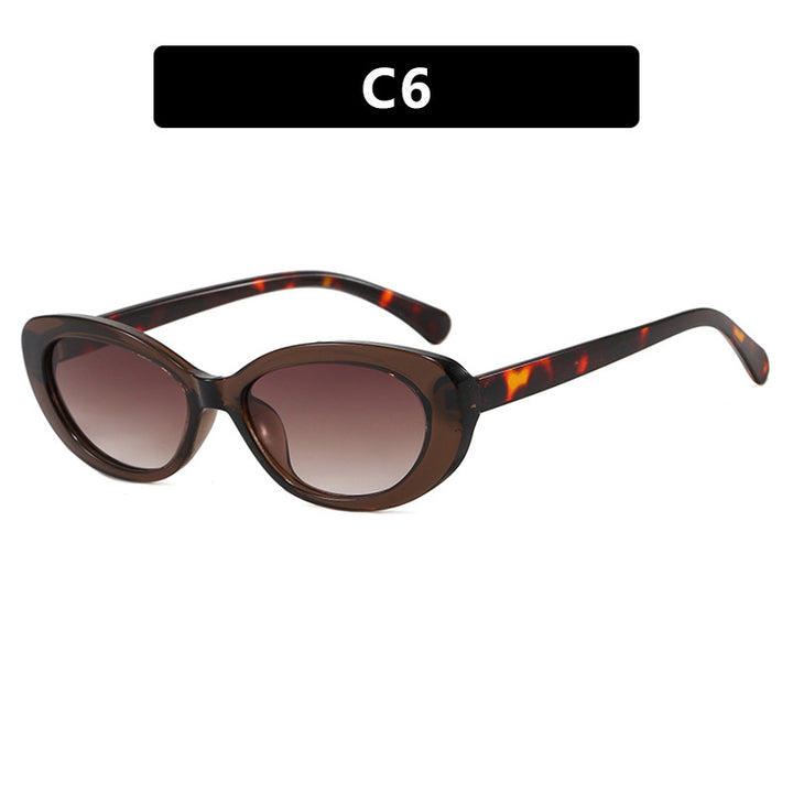 Women's Fashion Cat-Eye Sunglasses with UV Protection and Elegant Frame Skanto