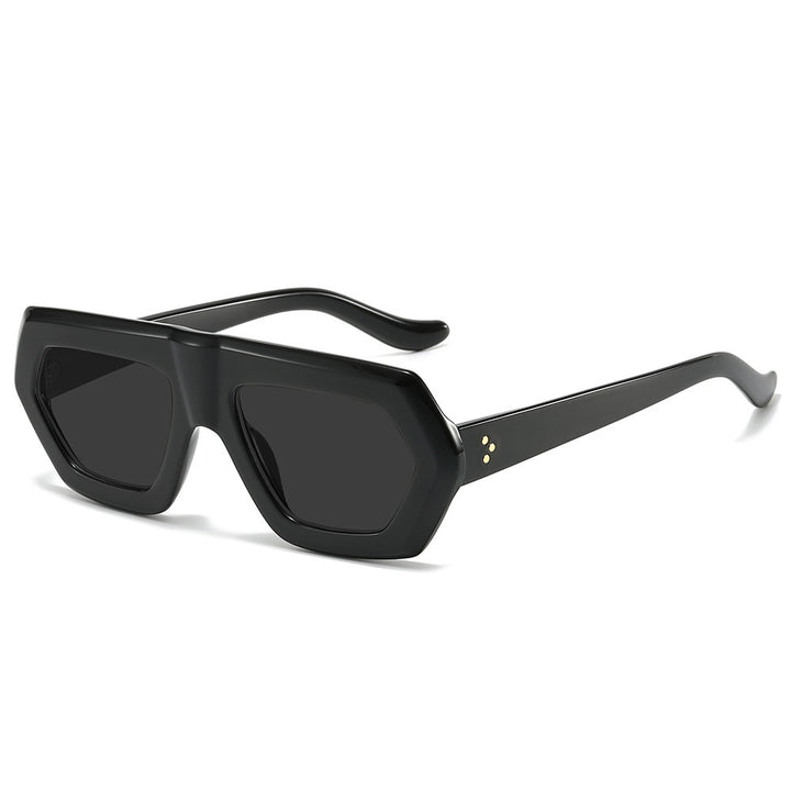 Women's Fashionable Optical Glasses in Extravagant Hexagon Design Skanto