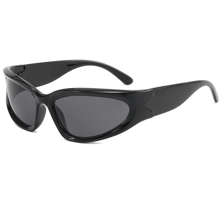 Damer Sporty Beskyttelses Solbriller Skanto