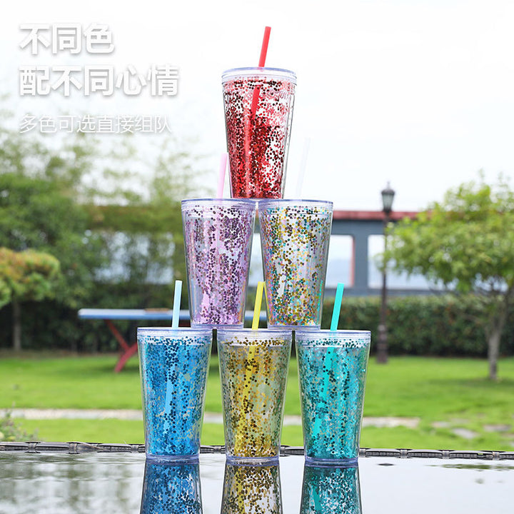 Unisex Glitter Becher Skanto