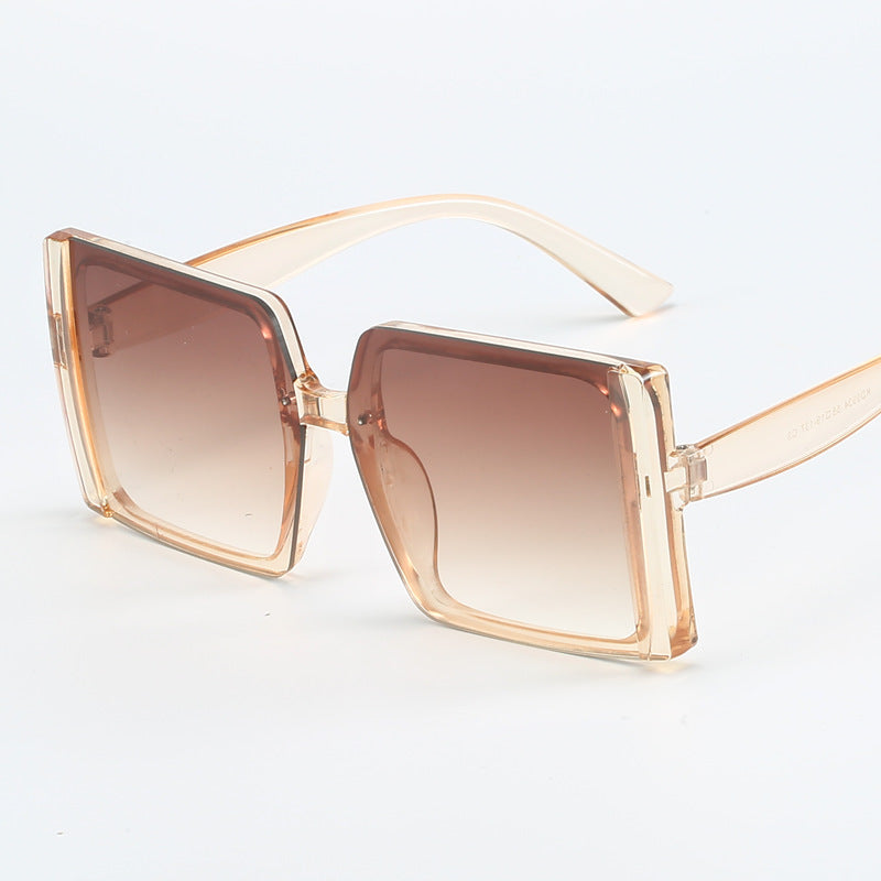 Dame Oversized-solbriller med gradient Skanto