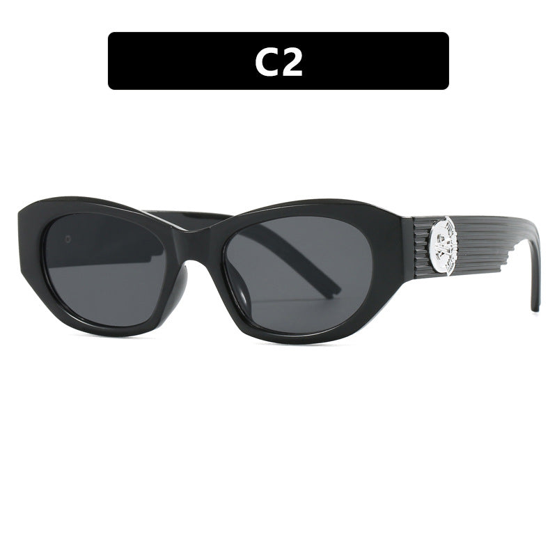 Women's Fashion Cat-Eye Sunglasses with Striking Design and Luxurious Details Skanto