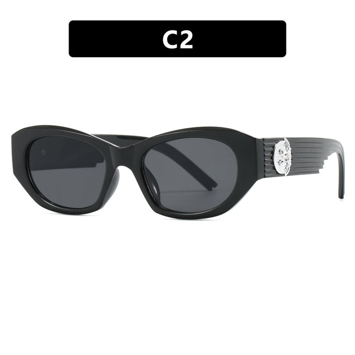 Women's Fashion Cat-Eye Sunglasses with Striking Design and Luxurious Details Skanto
