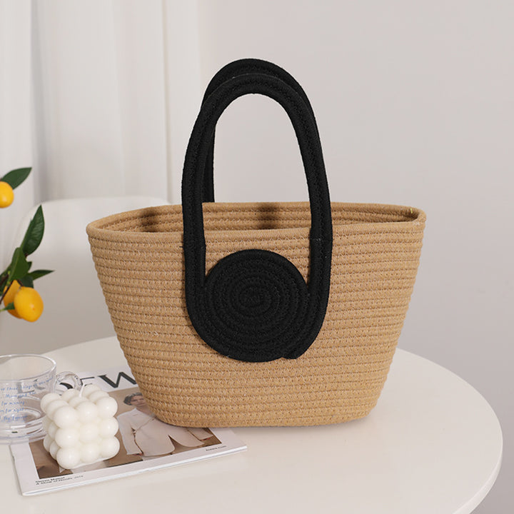 Decorative natural fiber bag Skanto