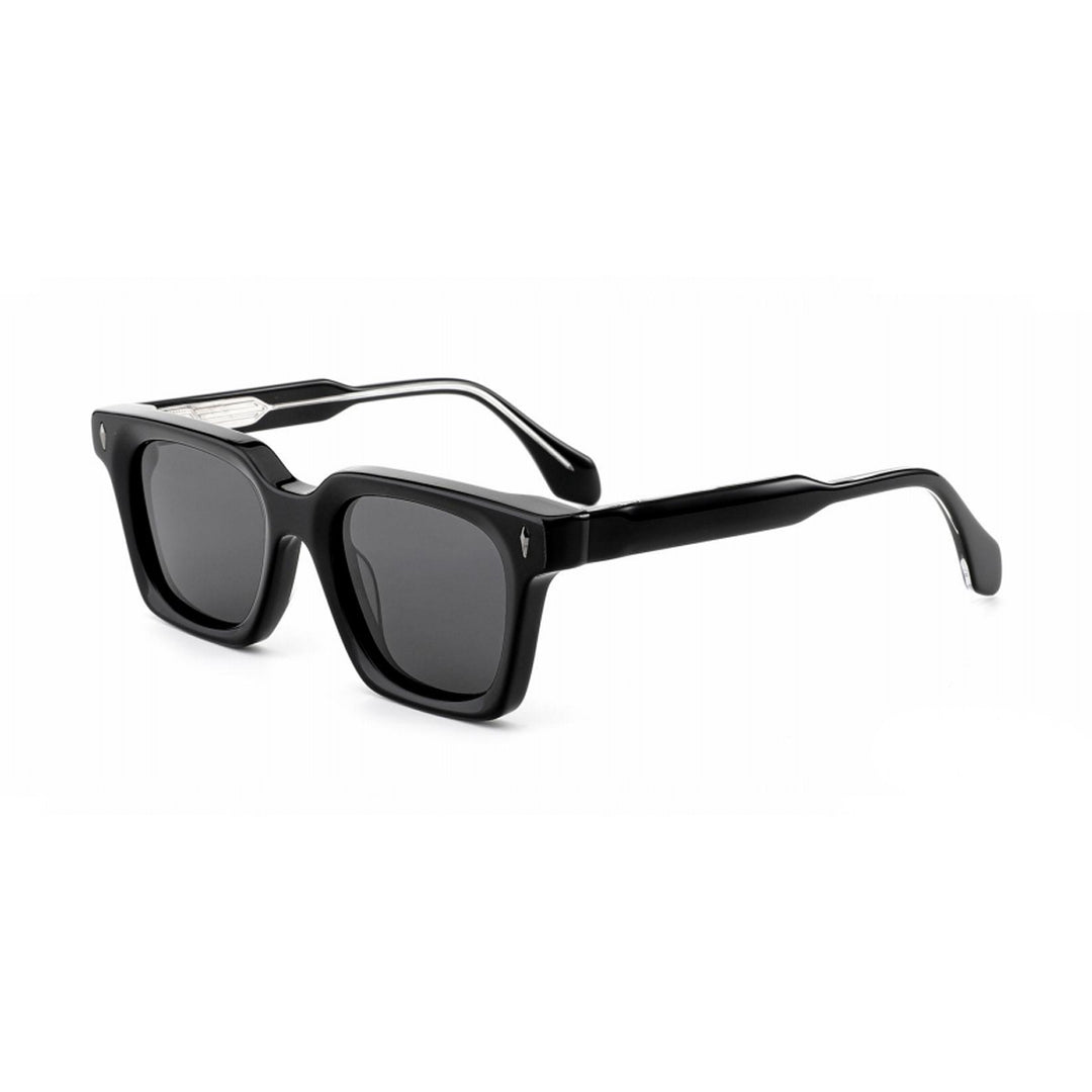 Dame klassisk kvadratisk solbrille med robust ramme og UV-beskyttelse Skanto