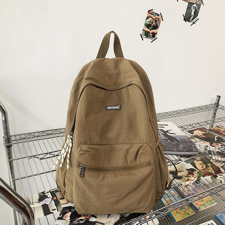 Holdbar multi-lomme reise skole ryggsekk