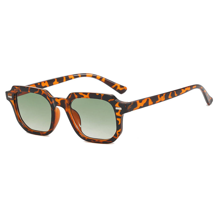 Women's square sunglasses with stylish frame structure and UV protection Skanto
