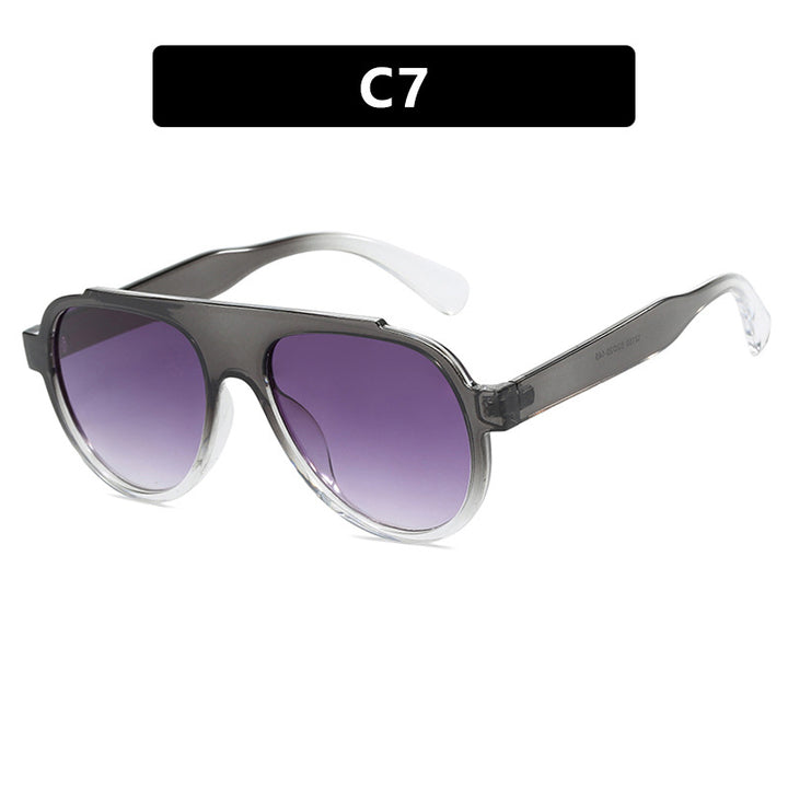 Women's stylish black sunglasses in modern design Skanto