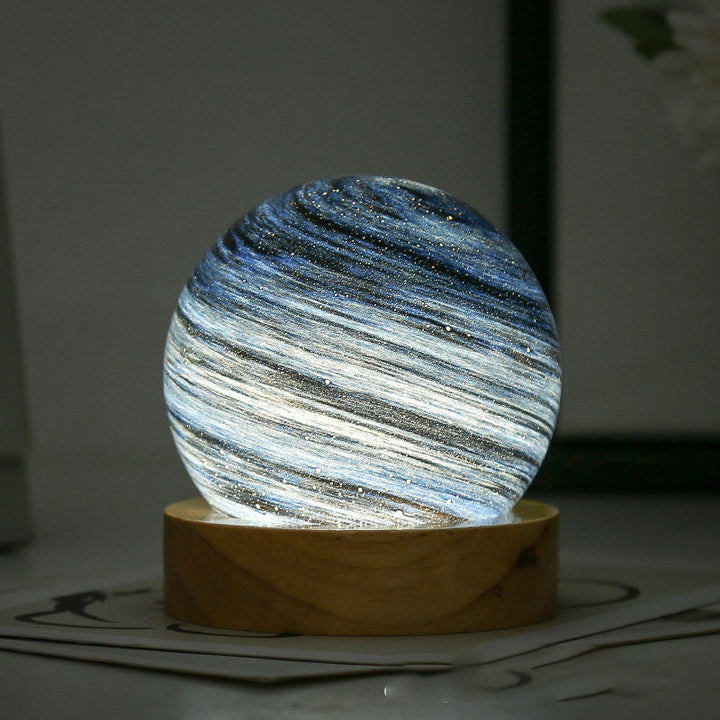 Skanto | Fortryllende Planet Lampe – Et Univers av Farger og Drømmer
