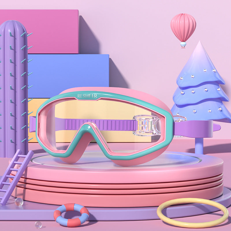 Kids Enhjørning-tema Svømmebrille Sett Skanto