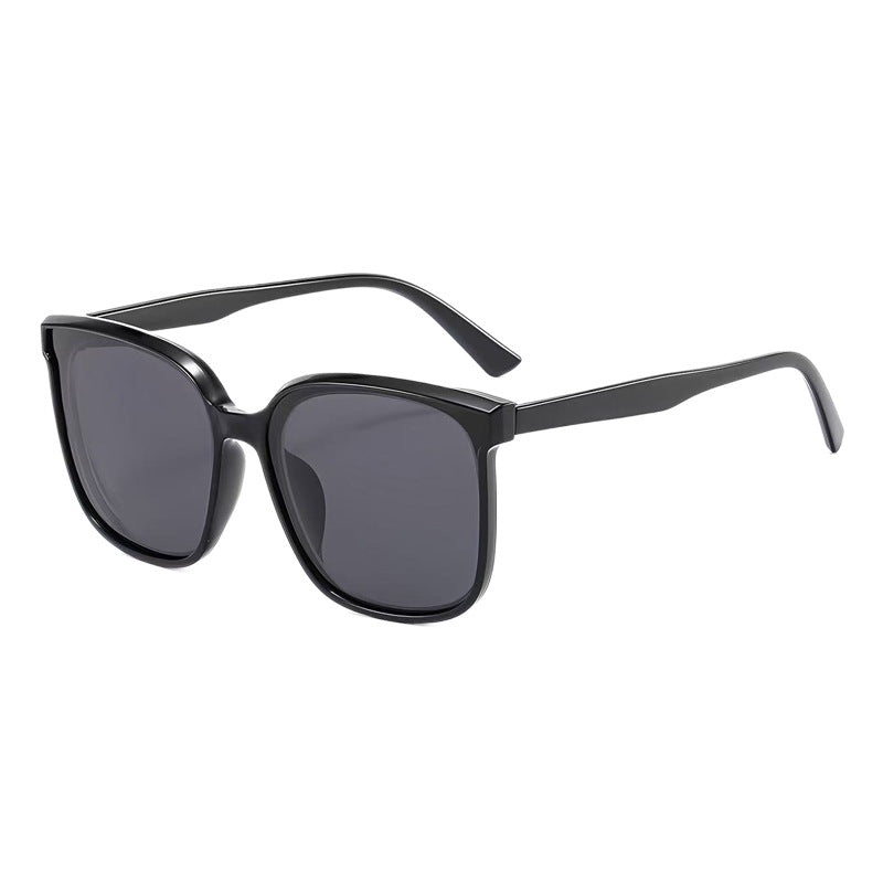 Dame moderne kvadratisk solbrille med UV-beskyttelse og smale stenger Skanto