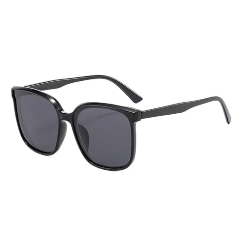 Dame moderne kvadratisk solbrille med UV-beskyttelse og smale stenger Skanto