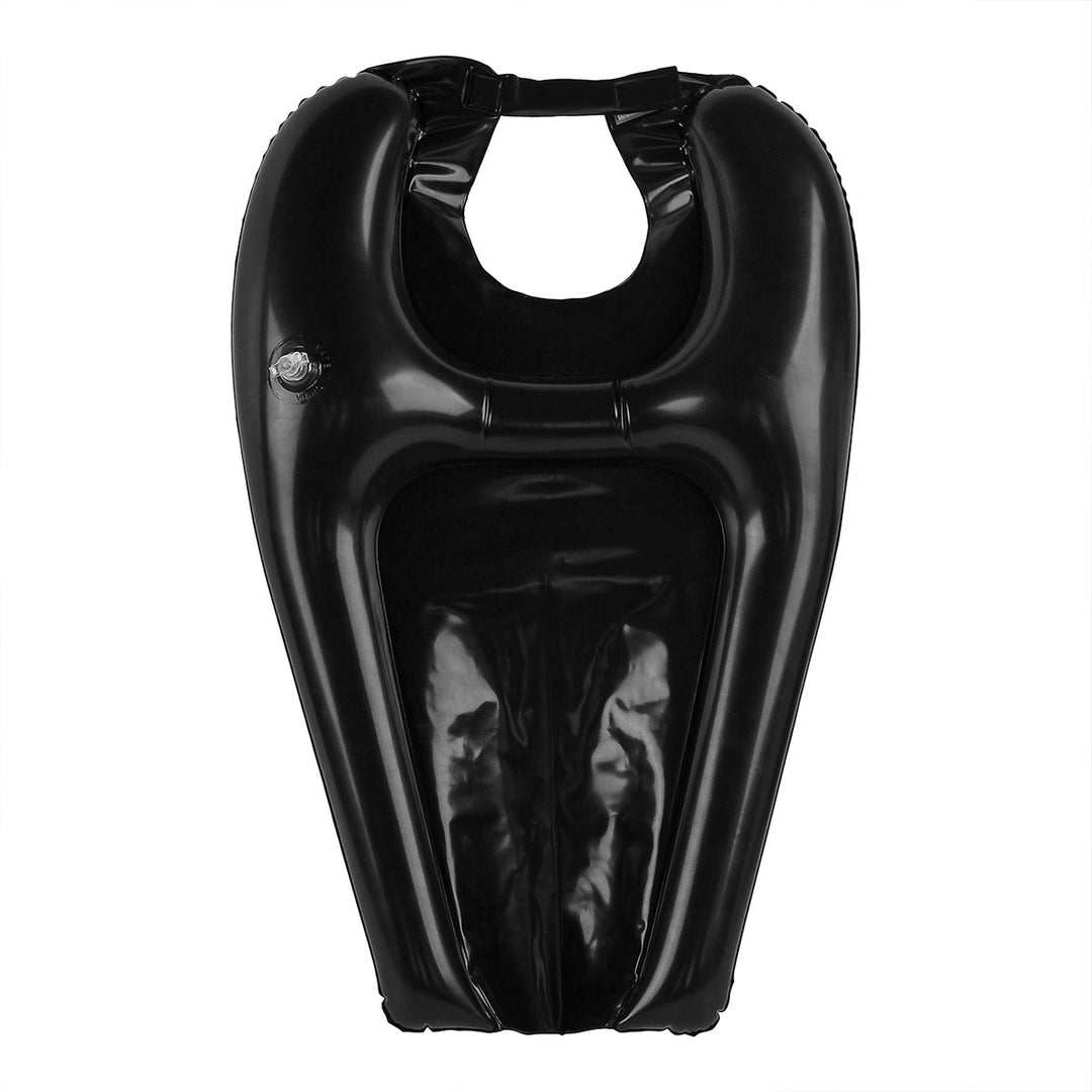 Unisex oppblåsbar bassengstol med ergonomisk design Skanto