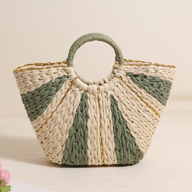 Handmade basket bag in modern design Skanto
