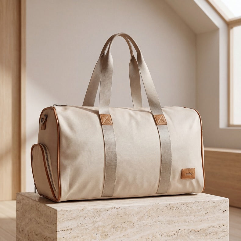 Stilfull Sport-Duffel-veske Med Robust Materiale Og Romslige Fag Skanto