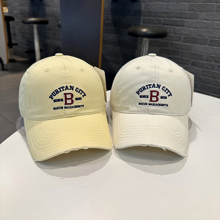 Herre Vintage-inspirert Brodert Baseball Caps Skanto
