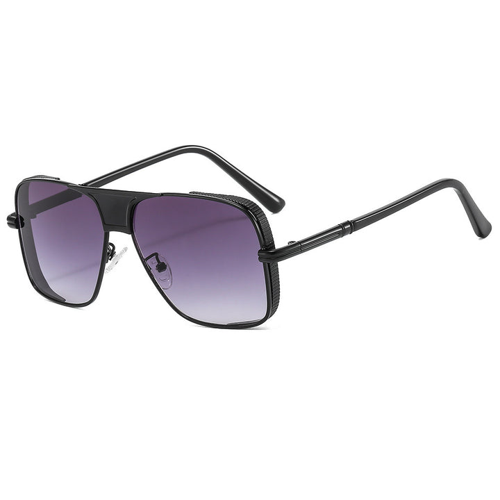 Dame elegant solbrille med moderne oversized ramme Skanto