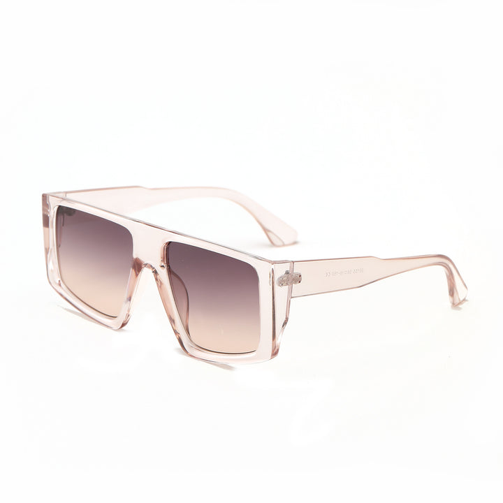 Dame oversized geometrisk solbrille Skanto