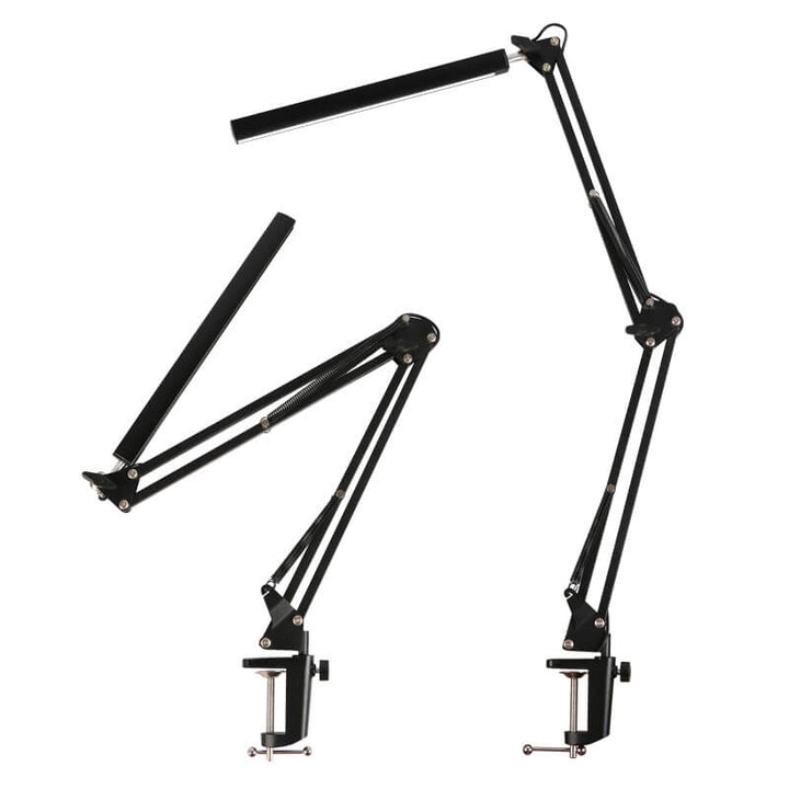 Skanto | LED Foldbar Lang Arm Klips Øyevern USB Leselampe