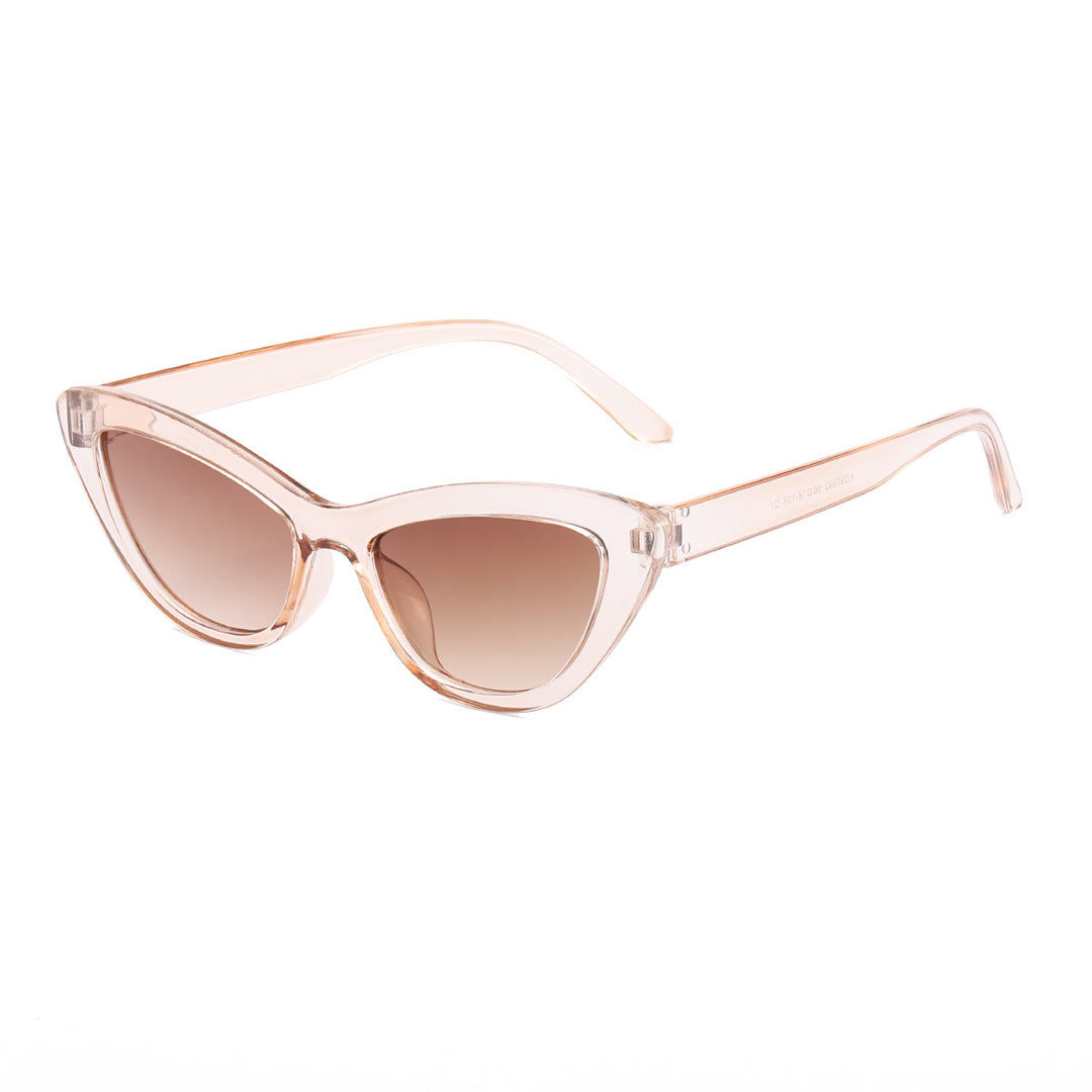 Dame Cat-Eye solbriller med UV-beskyttelse og moderne design Skanto