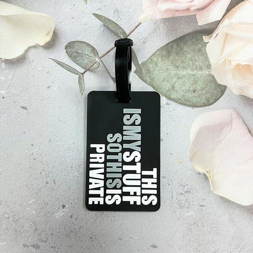 Personlig meldings bagasje tag Skanto