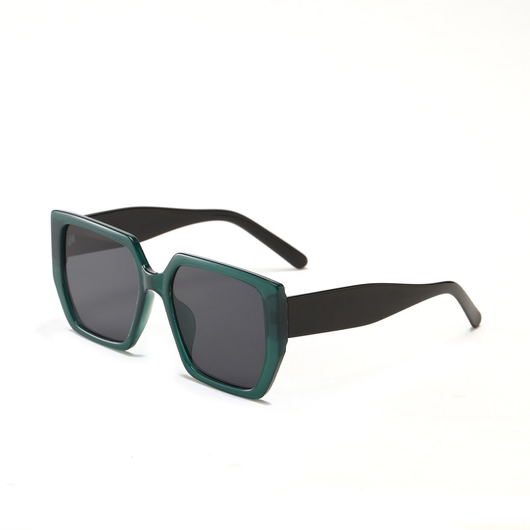 Dame kvadratisk solbrille med beskyttende UV-beskyttelse og moderne design Skanto