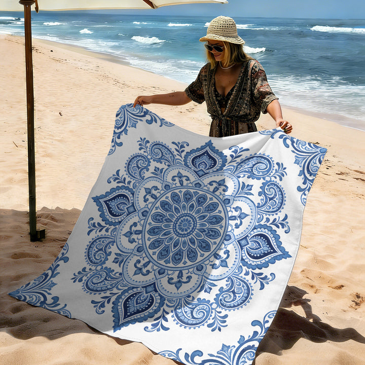 Mandala Design Strandmat Skanto