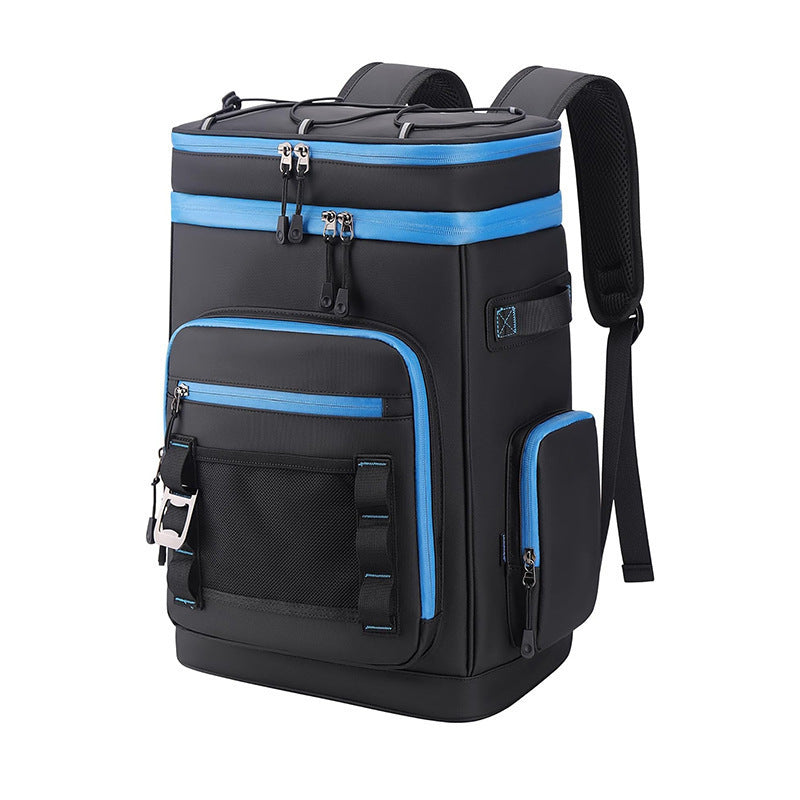 Unisex insulated cooler backpack with large volume, multiple organizer pockets and ergonomic shoulder straps Skanto