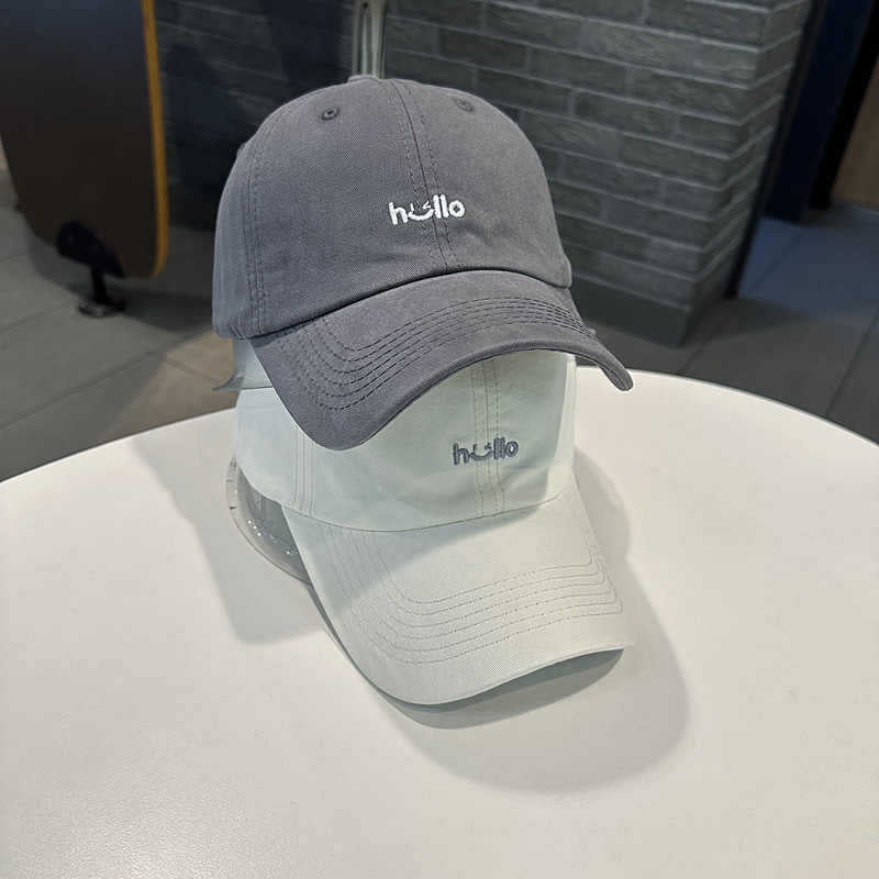 Unisex Casual Cotton Baseball Cap with Embrodert Meldingen Skanto