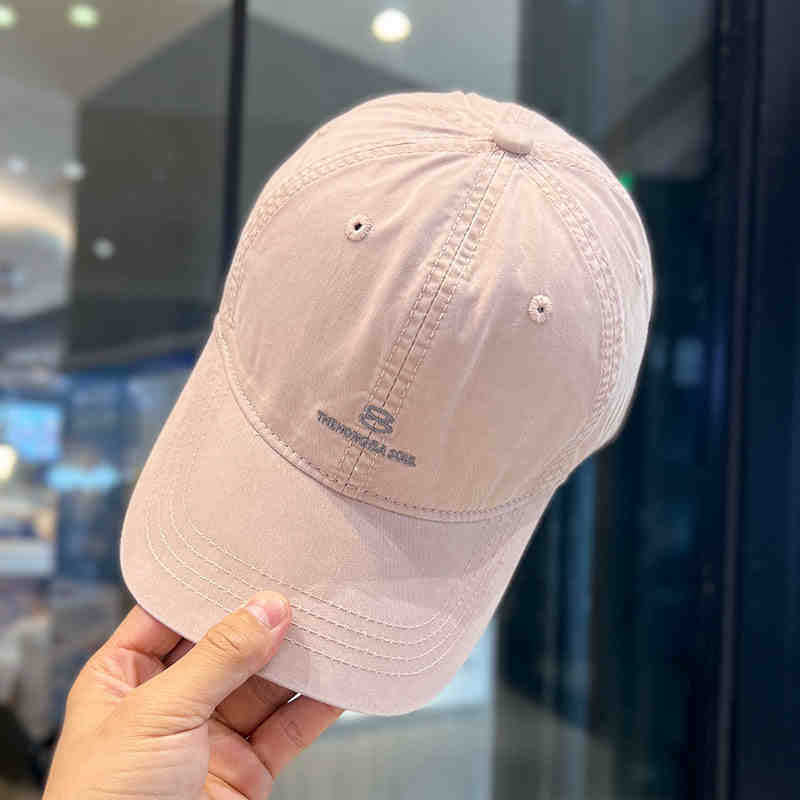 Herre Slitt Bomull Baseball Caps Skanto