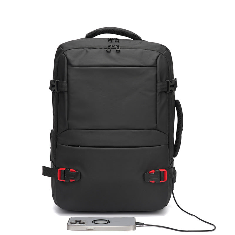 Multi-Funksjonell Laptop-Ryggsekk med Vannavvisende Design og Ergonomiske Bæreremmer Skanto