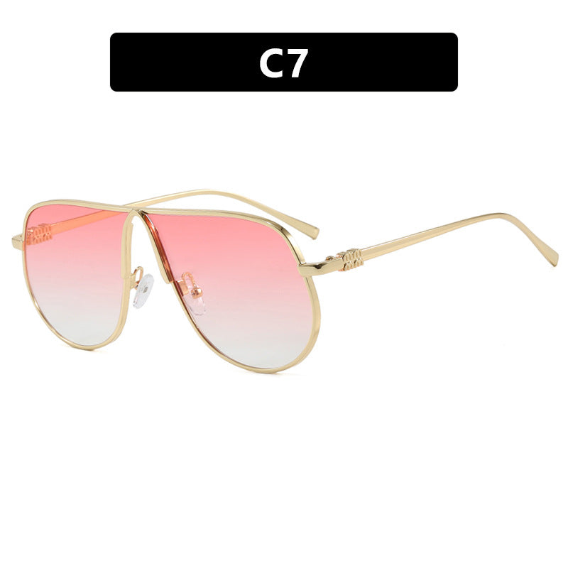 Women's pilot sunglasses with high-quality metal frame and polarized lenses Skanto