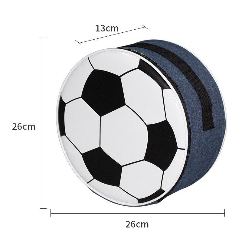 Dame oppbevaringspose i fotballdesign Skanto