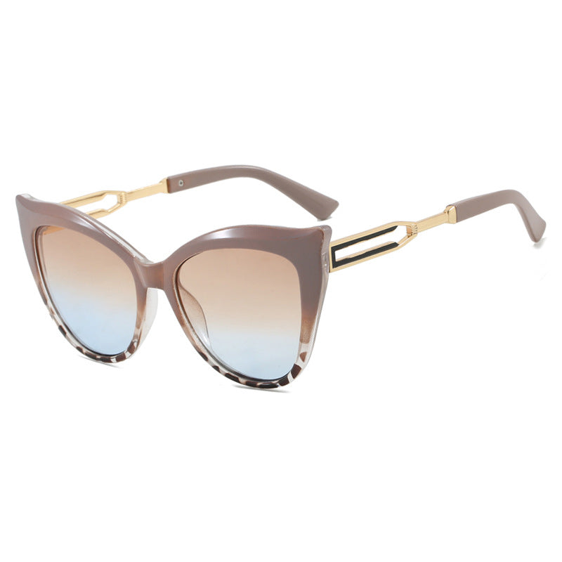 Women's cat-eye glasses with elegant metal frame Skanto