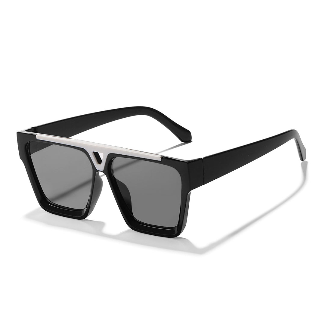 Dame trendy solbriller med minimalistisk ramme Skanto