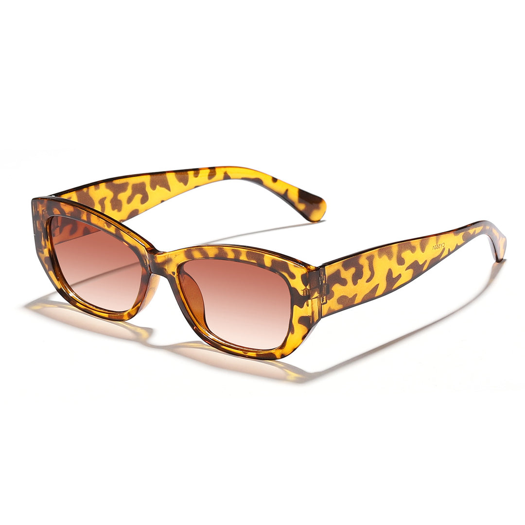Dame Cat-Eye solbriller med robust ramme og UV-beskyttelse Skanto