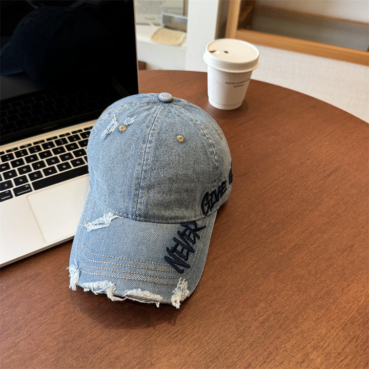 Unisex Slittet Grafisk Baseball Caps Skanto