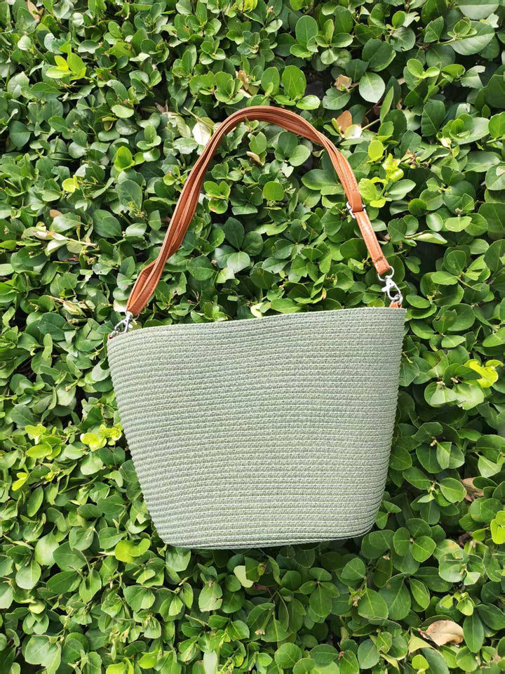 Elegant, Flettet Crossbody Bag Skanto