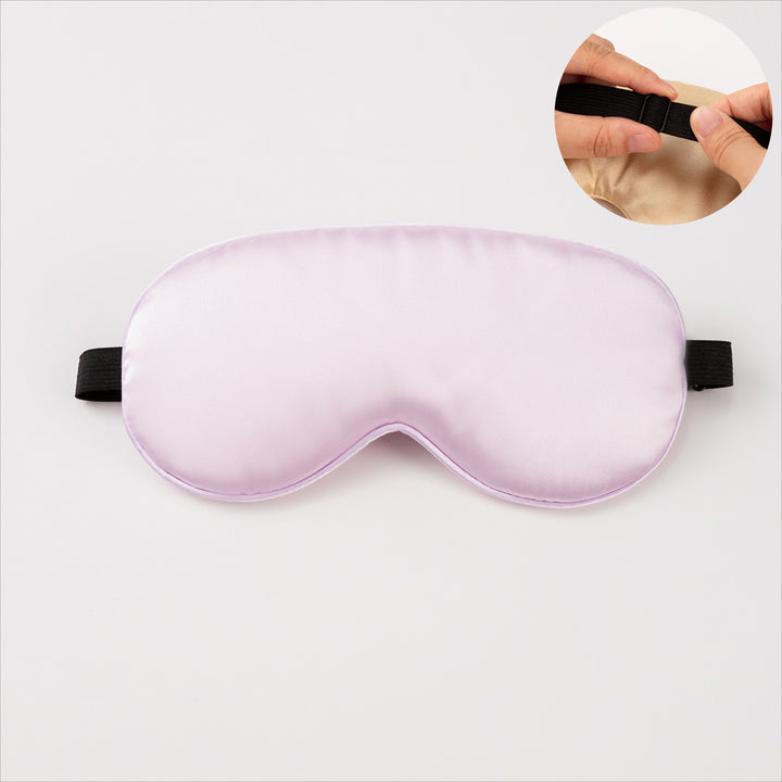 Unisex nano ergonomisk sovemaske med justerbart elastisk bånd og myk satinoverflate Skanto