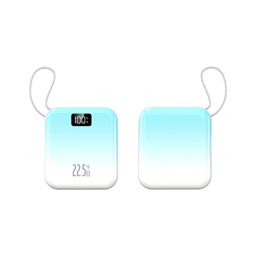 Bærbar powerbank med digital skjerm Skanto