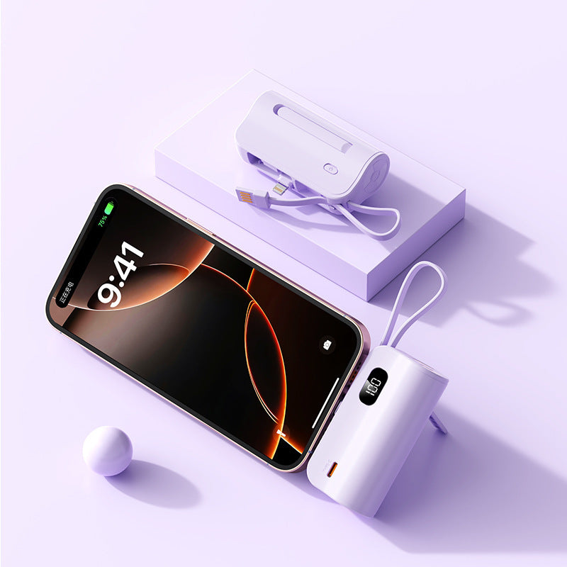 Bærbare ladere med USB-C og Lightning-tilkobling Skanto