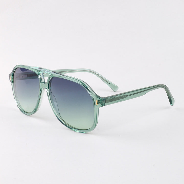 Dame moderne solbrille med innovativ ramme Skanto