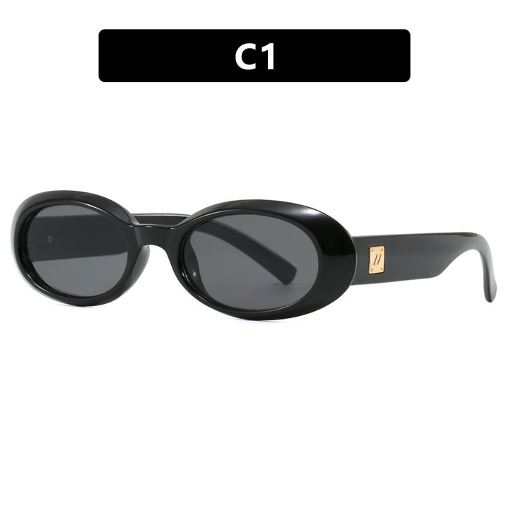 Women's exclusive sunglasses in elegant oval design Skanto
