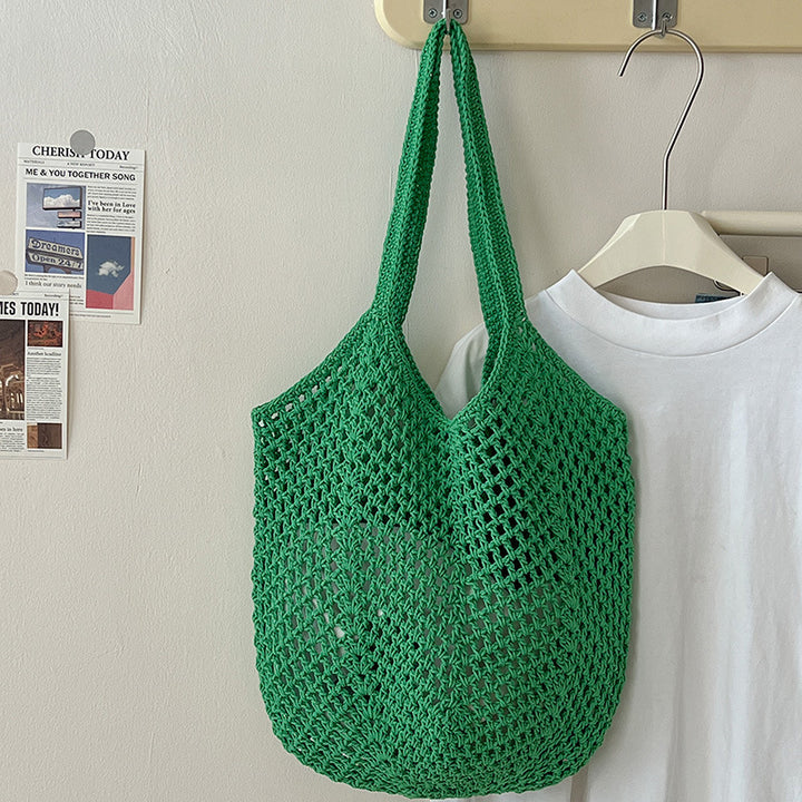 Braided Tote Bag in Modern Design Skanto